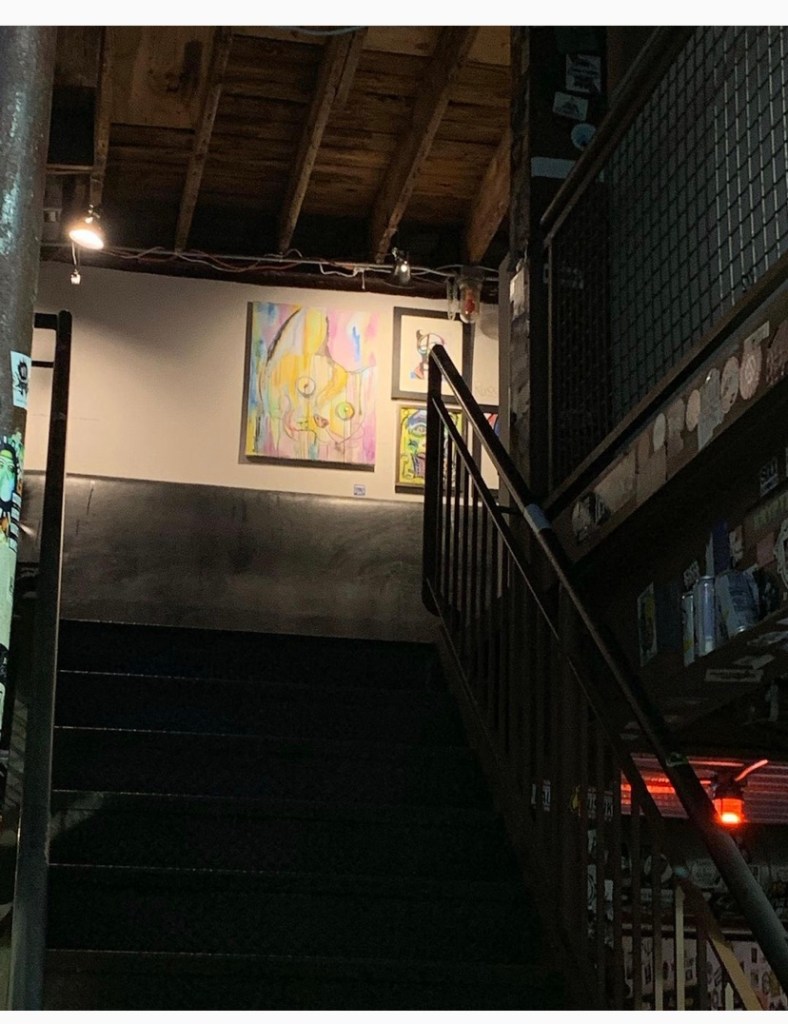 Art on display at a Chicago exhibit, 2019 by Russell frantom ​