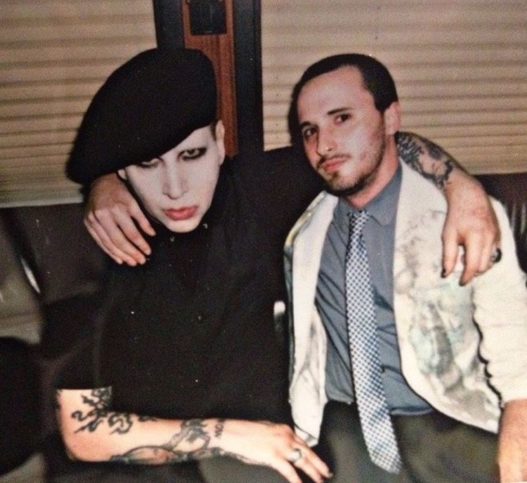 Russell frantom meers Marilyn Manson 