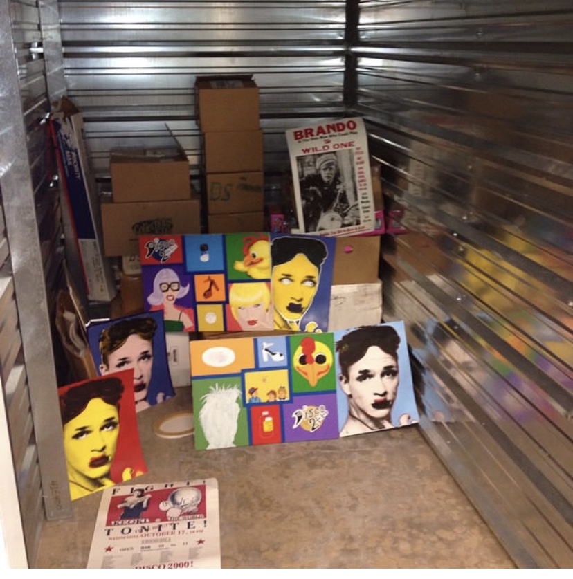 Michael Alig’s storage unit in south bend Indiana that, when released from prison, I helped him clean out and pack up. It was great knowing him. RIP ​