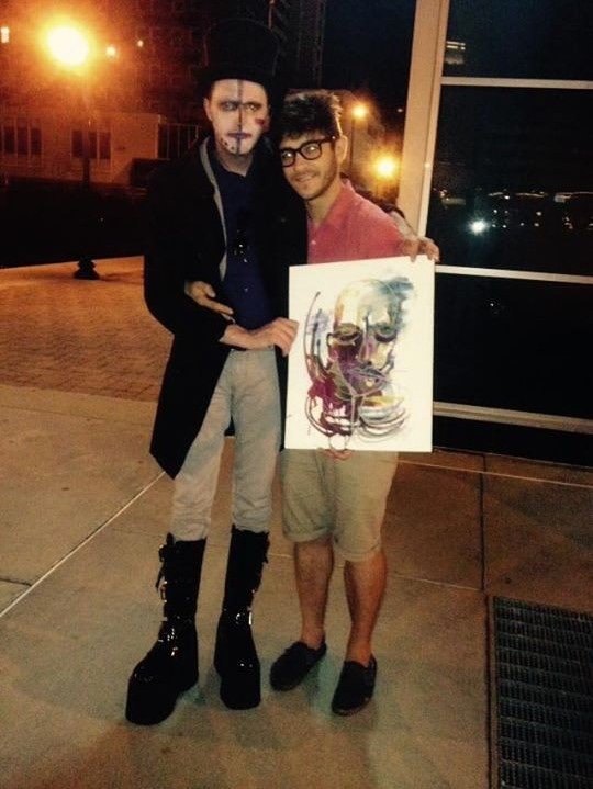 Artist Russell frantom in 2017 