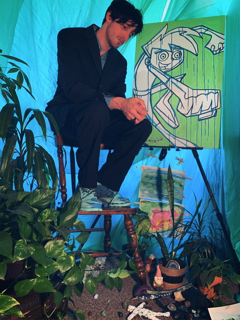 Russell frantom artist with Danny phantom 2021