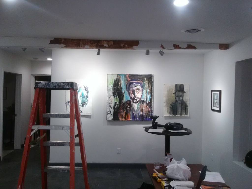 Art on display by Russell Frantom 