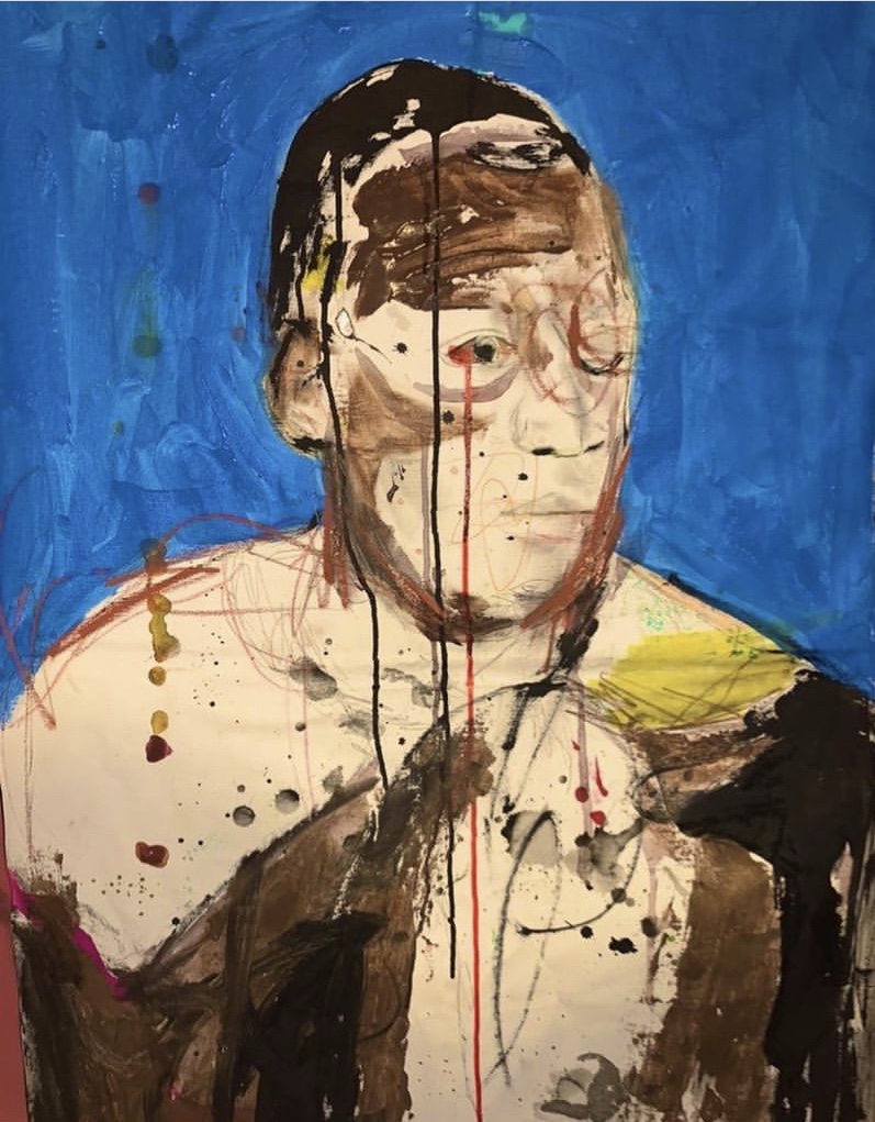 Painting by Russell Frantom  