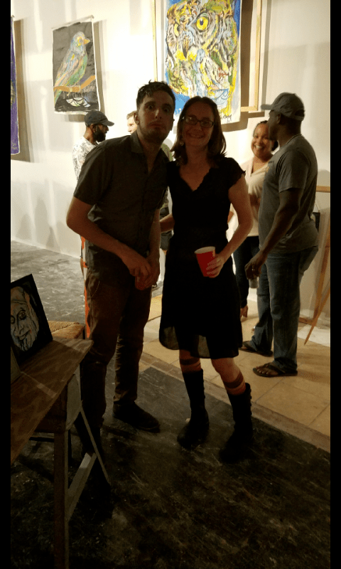 Russell Frantom art exhibit in Jacksonville Florida 